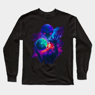 Aliens Exist Long Sleeve T-Shirt